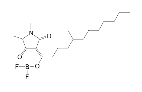 3-[1'-(Difluoroboryloxy)-5'-methyldodecylidene]-1,5-dimethylpyrrolodine-2,4-dione