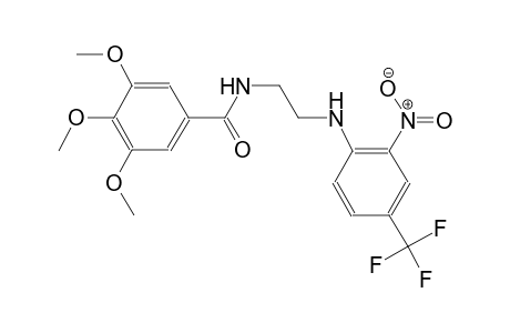 benzamide, 3,4,5-trimethoxy-N-[2-[[2-nitro-4-(trifluoromethyl)phenyl]amino]ethyl]-
