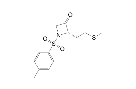 (2S)-1-(4-methylphenyl)sulfonyl-2-(2-methylsulfanylethyl)azetidin-3-one