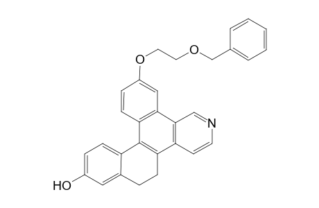 10-Aza-7-[2-(benzyloxy)ethoxy]benzo[g]-2-hydroxy-13,14-dihydrochrysene