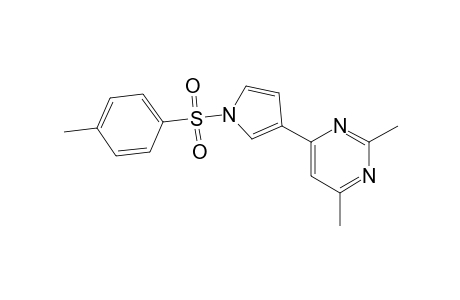 2,4-Dimethyl-6-(1-tosyl-3-pyrrolyl)pyrimidine