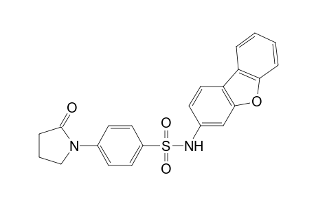 Benzenesulfonamide, N-benzo[b]benzofuran-3-yl-4-(2-oxo-1-pyrrolidinyl)-