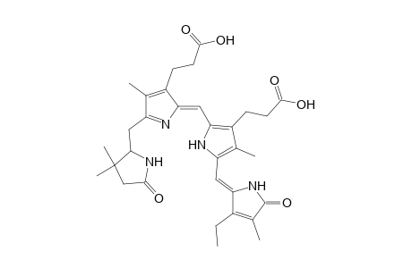 21H-Biline-8,12-dipropanoic acid, 17-ethyl-1,2,3,5,19,22,23,24-octahydro-3,3,7,13,18-pentamethyl-1,19-dioxo-
