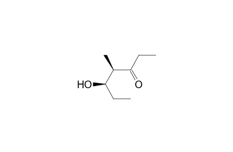 (4R,5R)-4-methyl-5-oxidanyl-heptan-3-one
