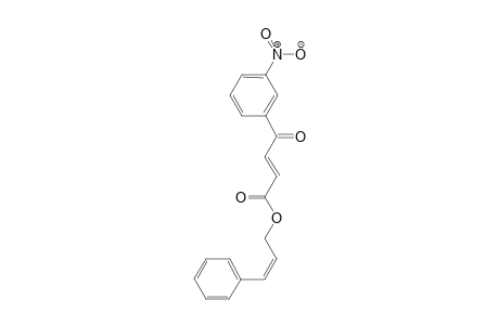 4-(3-Nitro-phenyl)-4-oxo-but-2-enoic acid 3-phenyl-allyl ester