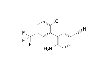 2'-Chloro-5'-(trifluoromethyl)-5-carbonitrile[1,1'-biphenyl]-2-amine