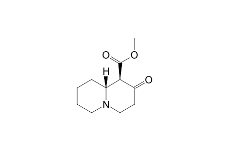 (1R,9aR))-1-Methoxycarbonyloctahydro-[2H]quinolizin-2-one