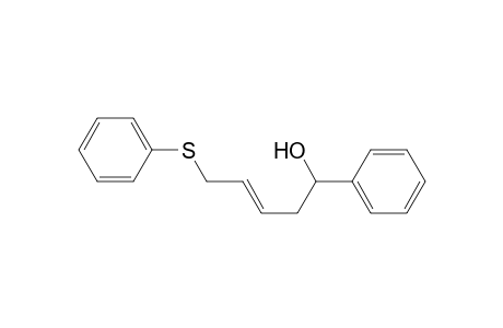 Benzenemethanol, .alpha.-[4-(phenylthio)-2-butenyl]-, (E)-