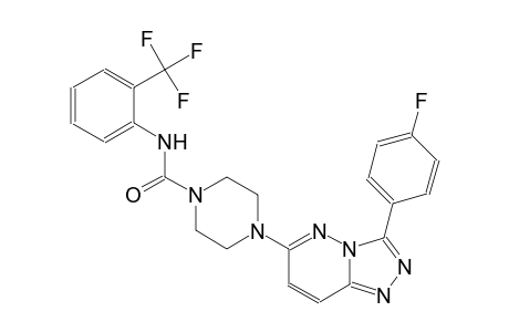 1-piperazinecarboxamide, 4-[3-(4-fluorophenyl)[1,2,4]triazolo[4,3-b]pyridazin-6-yl]-N-[2-(trifluoromethyl)phenyl]-