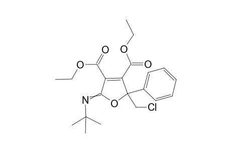 Diethyl 5-(tert-Butylimino)-2-(chloromethyl)-2,5-dihydro-2-phenylfuran-3,4-dicarboxylate