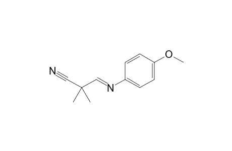N-(2-Cyano-2-methylpropylidene)-4-methoxyaniline
