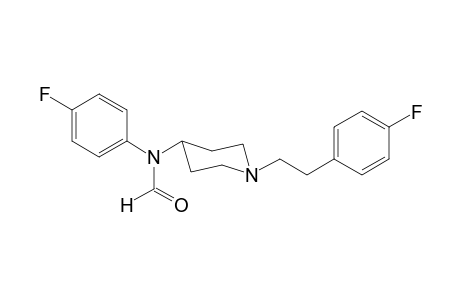 N-(4-Fluorophenyl)-N-(1-[2-(4-fluorophenyl)ethyl]piperidin-4-yl)formamide