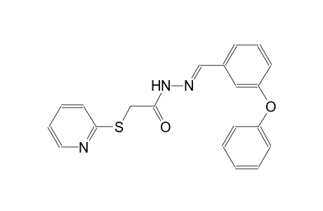 N'-[(E)-(3-phenoxyphenyl)methylidene]-2-(2-pyridinylsulfanyl)acetohydrazide
