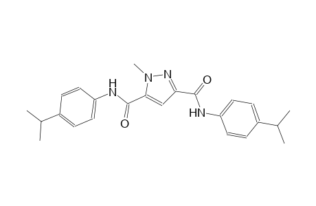 1H-pyrazole-3,5-dicarboxamide, 1-methyl-N~3~,N~5~-bis[4-(1-methylethyl)phenyl]-