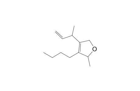 3-Butyl-2-methyl-4-(1'-methyl-2'-propenyl)-2,5-dihydrofuran