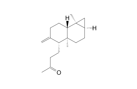 4-[(1aR,3aS,4R,7aR,7bS)-3a,7b-dimethyl-5-methylene-1,1a,2,3,4,6,7,7a-octahydrocyclopropa[a]naphthalen-4-yl]-2-butanone