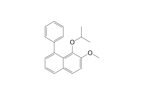 2-Methoxy-8-phenyl-1-propan-2-yloxy-naphthalene