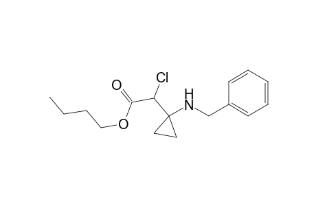 Cyclopropaneacetic acid, .alpha.-chloro-1-[(phenylmethyl)amino]-, 1,1-dimethylethyl ester, (.+-.)-