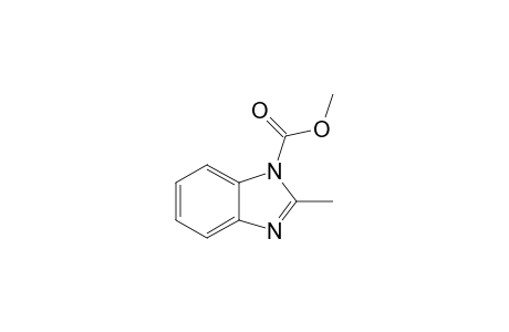 2-methyl-1-benzimidazolecarboxylic acid methyl ester