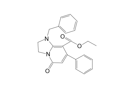 1-Benzyl-5-keto-7-phenyl-2,3-dihydroimidazo[1,2-a]pyridine-8-carboxylic acid ethyl ester