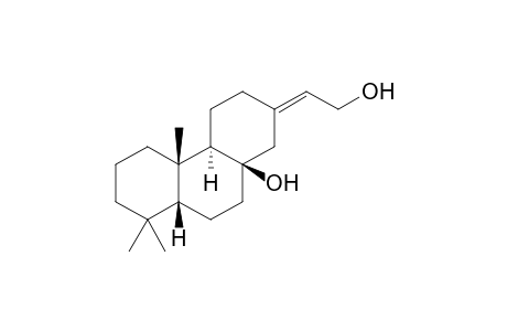 17-Norarabiet-13(15)-ene-8.beta.,16-diol