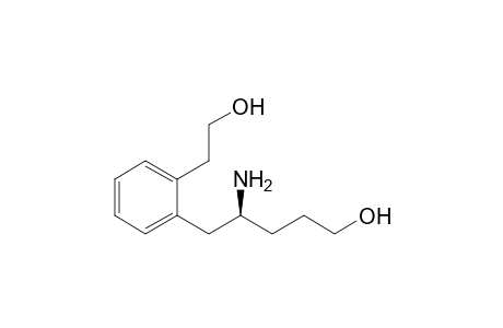(S)-4-Amino-5-[2-(2-hydroxyethyl)phenyl]pentan-1-ol