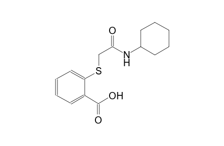 benzoic acid, 2-[[2-(cyclohexylamino)-2-oxoethyl]thio]-