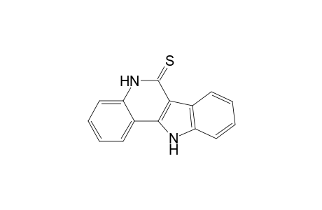6H-Indolo[3,2-c]quinoline-6-thione, 5,11-dihydro-
