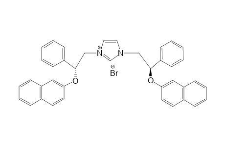 1,3-BIS-[2-(2-NAPHTHOXYL)-2-PHENYLETHYL]-IMIDAZOLIUM-BROMIDE