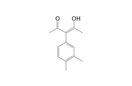 3,4-Dimethyl-1-[1'-(1"-oxoethyl)-2'-oxoprop-1'-en-1'-yl]benzene