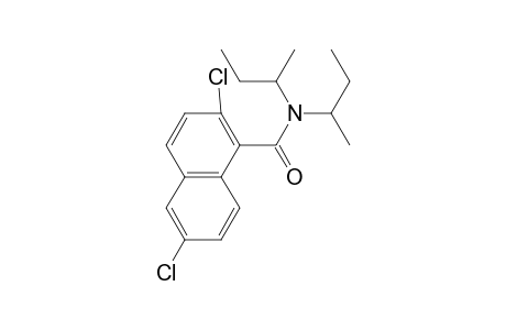 1-Naphthalenecarboxamide, 2,6-dichloro-N,N-bis(1-methylpropyl)-