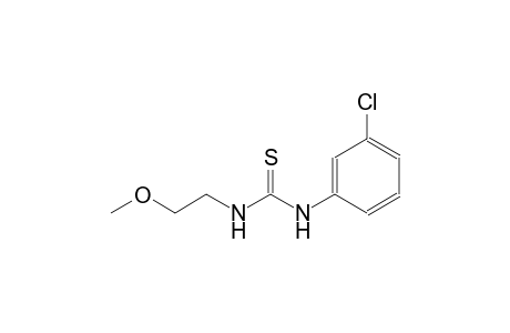 N-(3-chlorophenyl)-N'-(2-methoxyethyl)thiourea