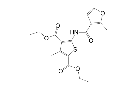 diethyl 3-methyl-5-[(2-methyl-3-furoyl)amino]-2,4-thiophenedicarboxylate