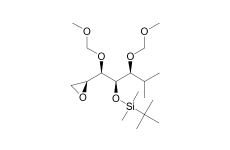 tert-Butyl-[(1R,2S)-2-methoxymethoxy-1-((R)-methoxymethoxy-(S)-oxiranyl-methyl)-3-methyl-butoxy]-dimethyl-silane