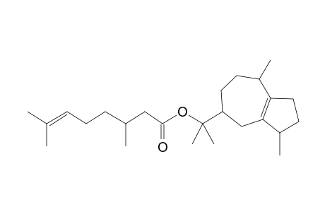 Guaiyl citronellate