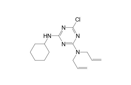 6-Chloranyl-N4-cyclohexyl-N2,N2-bis(prop-2-enyl)-1,3,5-triazine-2,4-diamine
