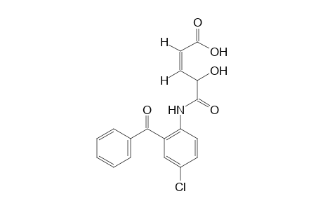 2'-benzoyl-4'-chloromaleanilic acid