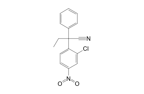 2-(2-Chloranyl-4-nitro-phenyl)-2-phenyl-butanenitrile