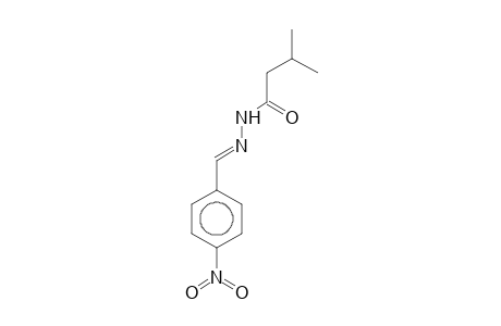 3-Methyl-N-[(E)-(4-nitrobenzylidene)amino]butyramide