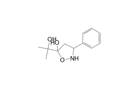 5-(1-Hydroxy-1-methyl-ethyl)-3-phenyl-isoxazolidin-5-ol