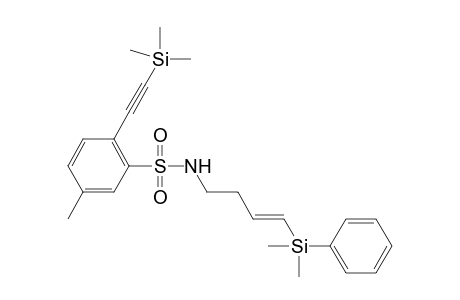 N-[(Z)-4-(Dimethylphenylsilyl)but-3-enyl]-4-methyl-N-(trimethylsilylethynylbenzene)sulfonamide