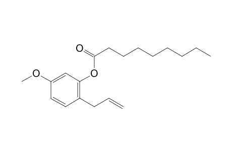 2-allyl-5-methoxyphenyl nonanoate