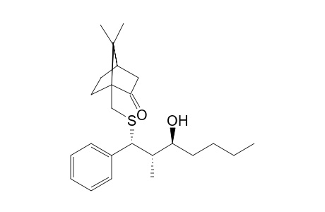 (1R,2S,3S)-2-Methyl-1-[(1S,4R)-2-oxobornane-10-sulfanyl]-1-phenyl-3-heptanol