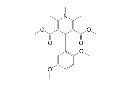 dimethyl 4-(2,5-dimethoxyphenyl)-1,2,6-trimethyl-1,4-dihydro-3,5-pyridinedicarboxylate