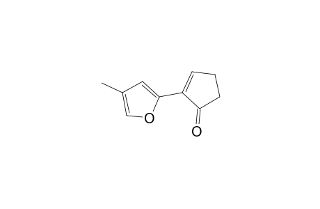 2-Cyclopenten-1-one, 2-(4-methyl-2-furyl)-