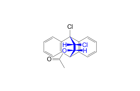 trans-9,12-dichloro-9,10-dihydro-9,10-ethanoanthracen-11-ol, acetate