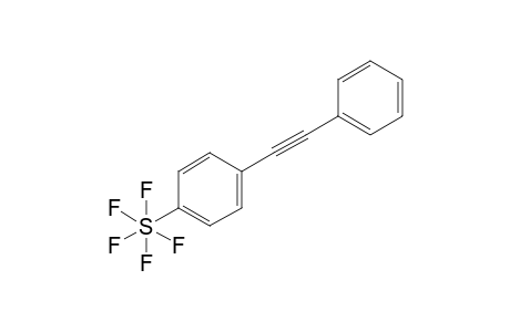 (4-(2-Phenylethyn-1-yl)phenyl)sulfurpentafluoride