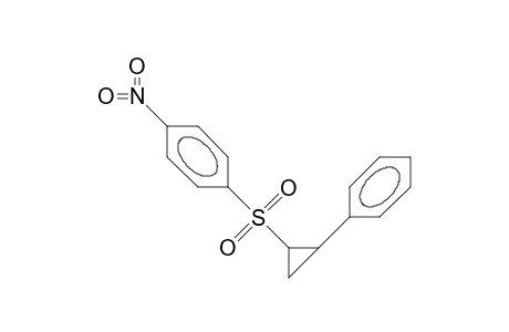 cis-4-Nitro-phenyl 2-phenyl-cyclopropyl sulfone