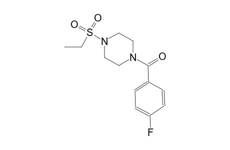 piperazine, 1-(ethylsulfonyl)-4-(4-fluorobenzoyl)-