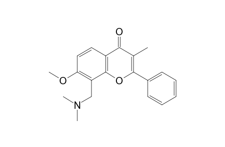 8-[(dimethylamino)methyl]-7-methoxy-3-flavone